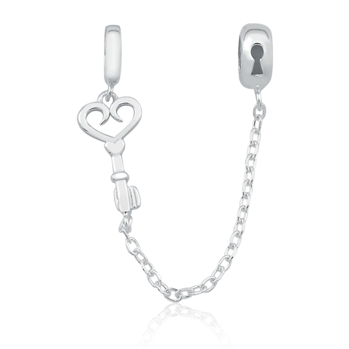 Trava de Segurança com Desenho de Chave e Fechadura