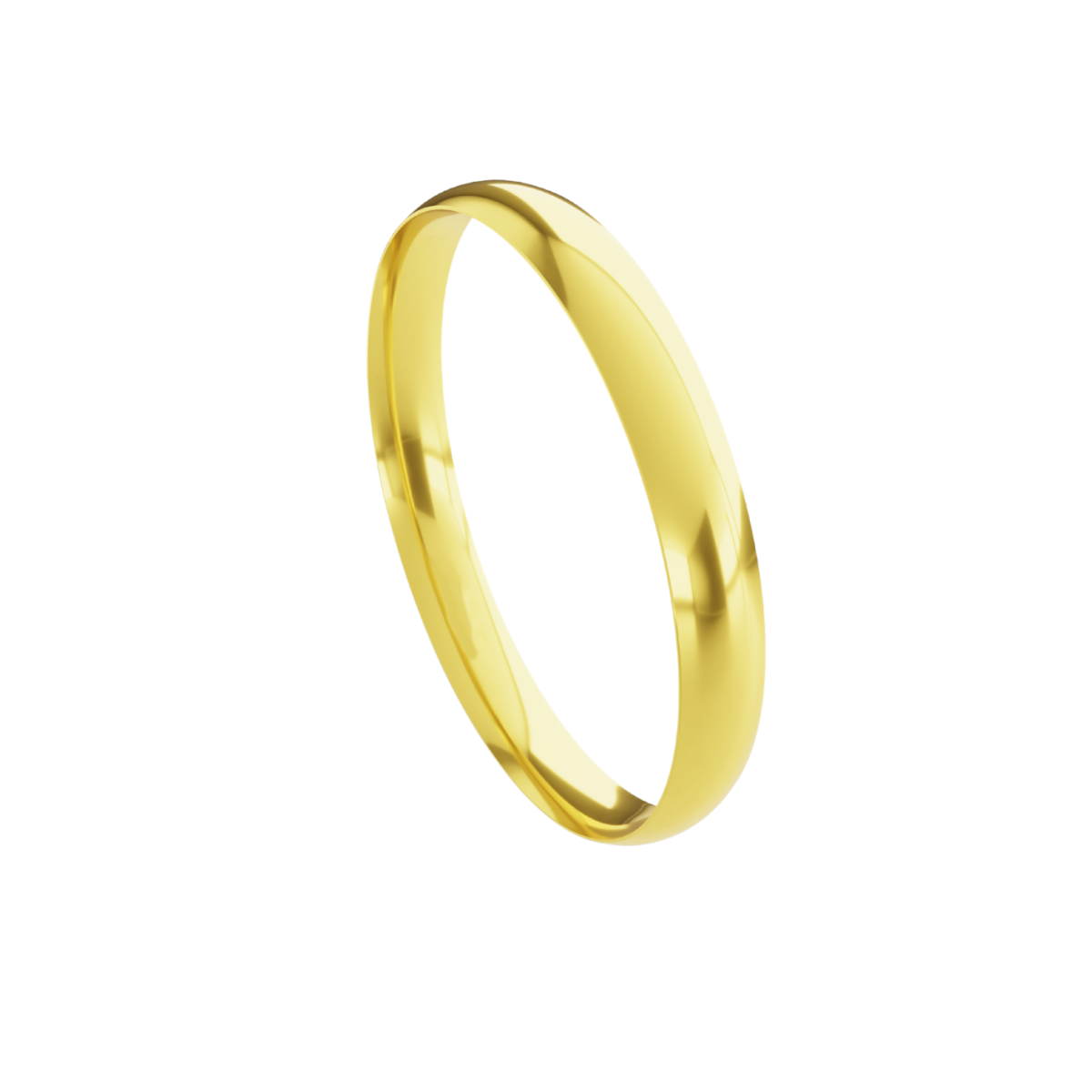 Aliança em Ouro 18k - Tradicional Confort - 2,8mm