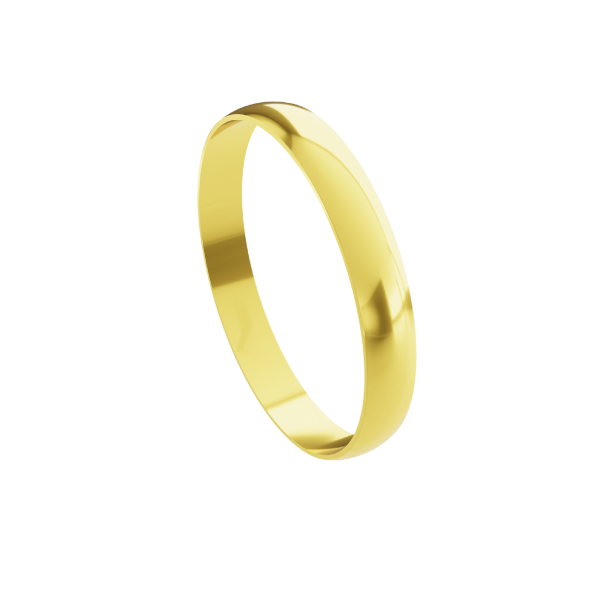 Aliança em Ouro 18k - Tradicional - 3mm