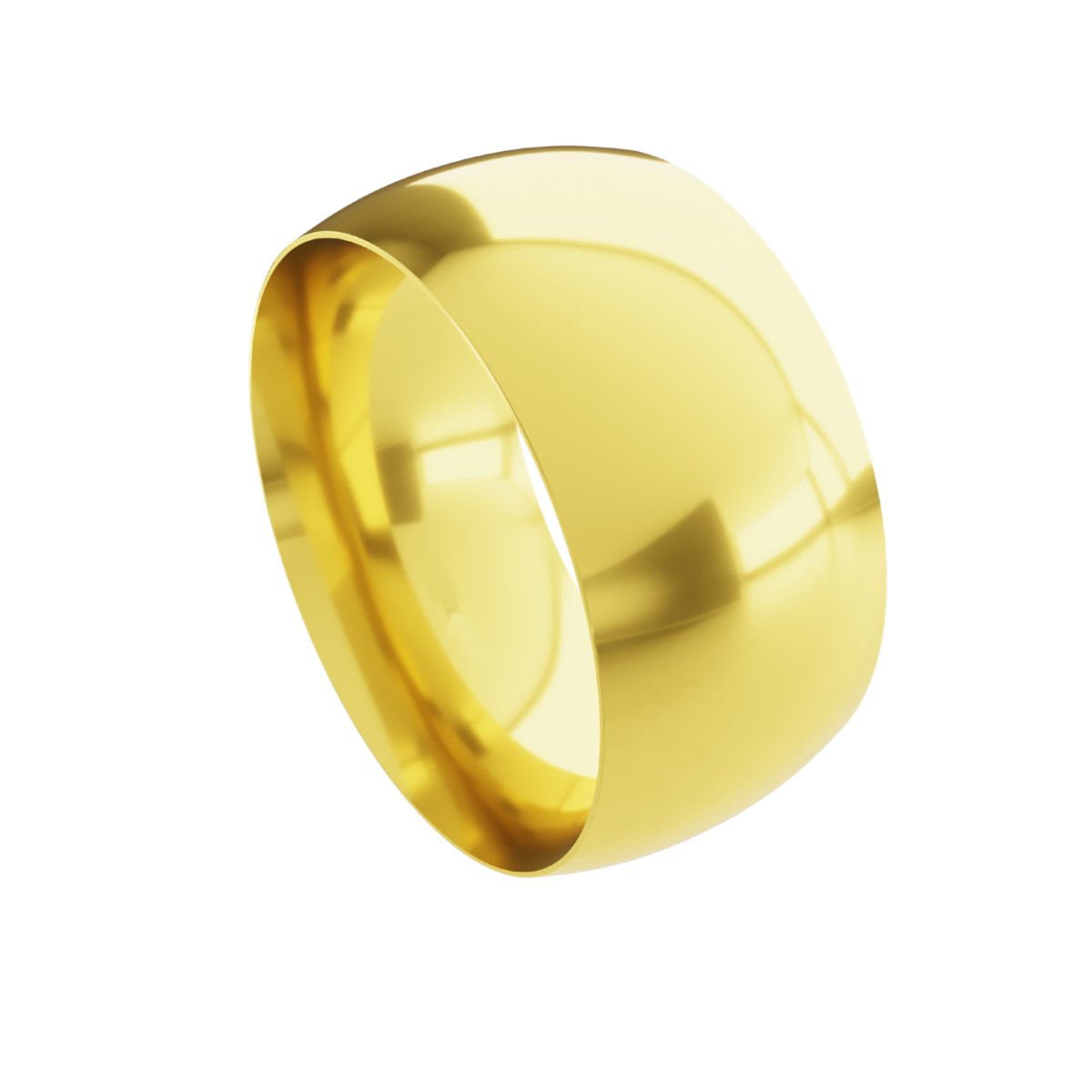 Aliança em Ouro 18k - Tradicional Confort - 10mm