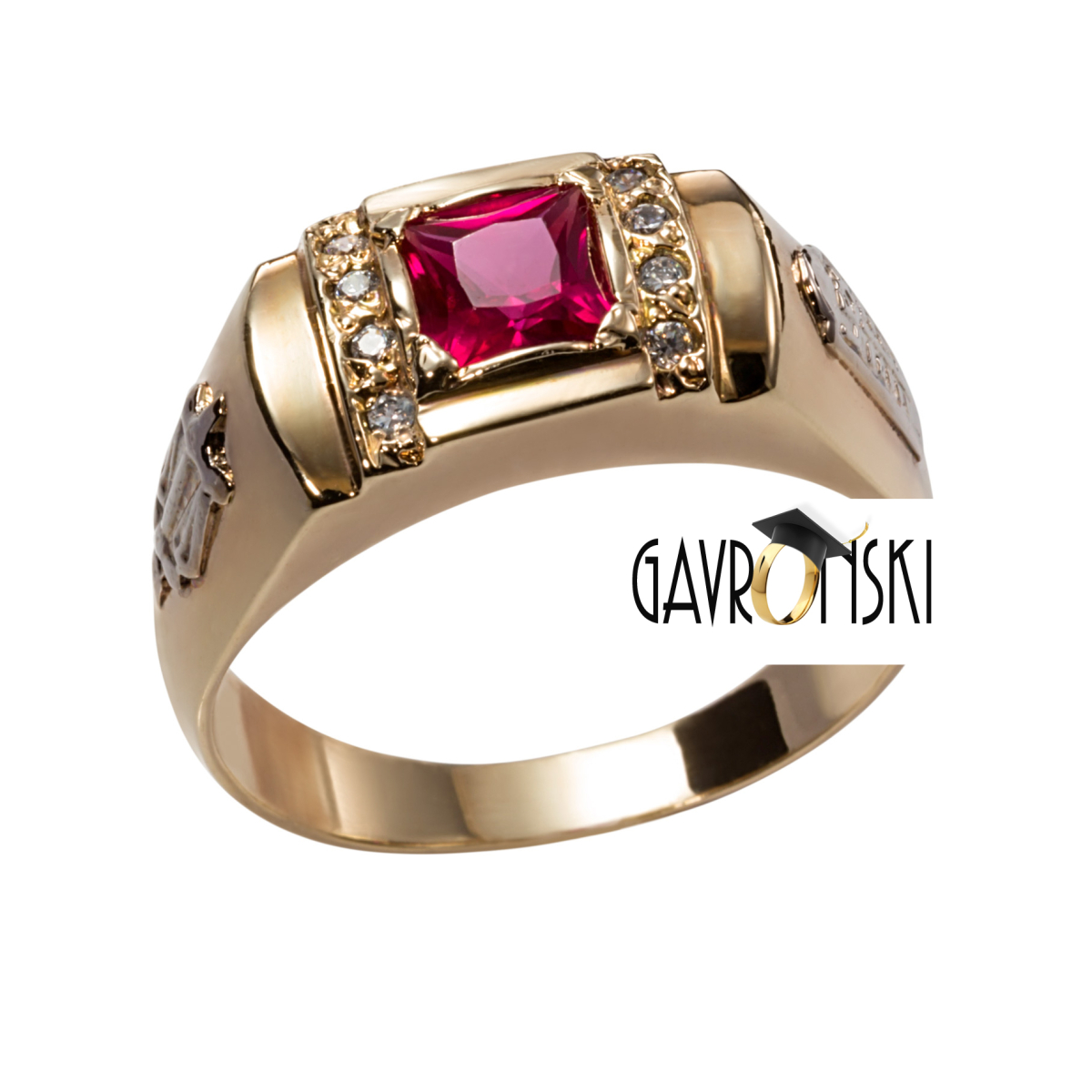 Anel de Formatura em Ouro 18k