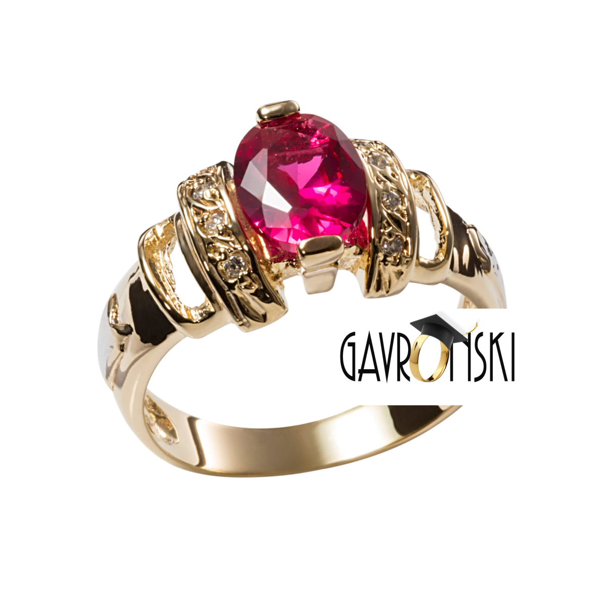 Anel de Formatura em Ouro 18k