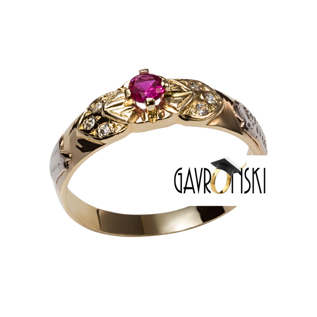 Anel de Formatura em Ouro 18k