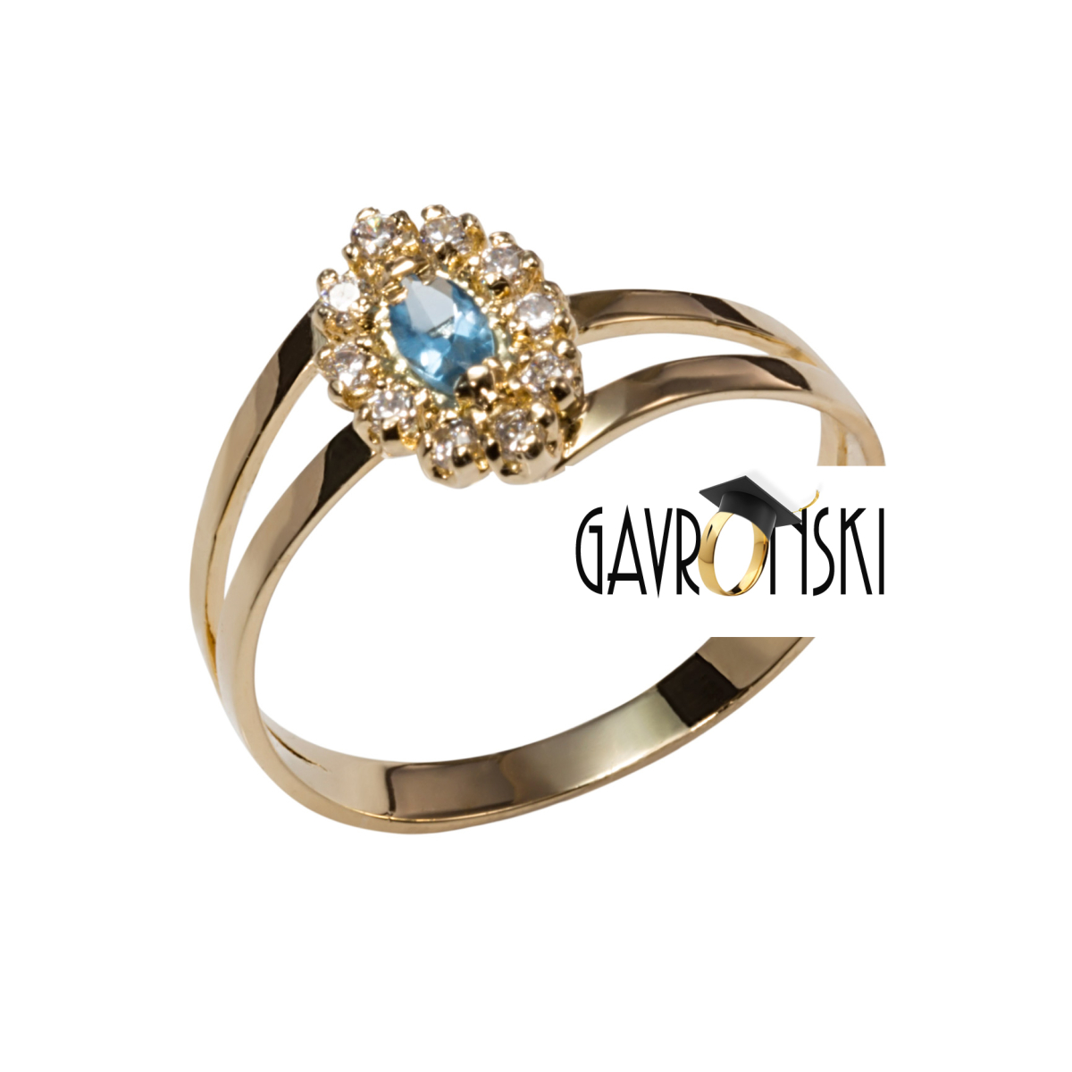 Anel de Formatura em Ouro 18k