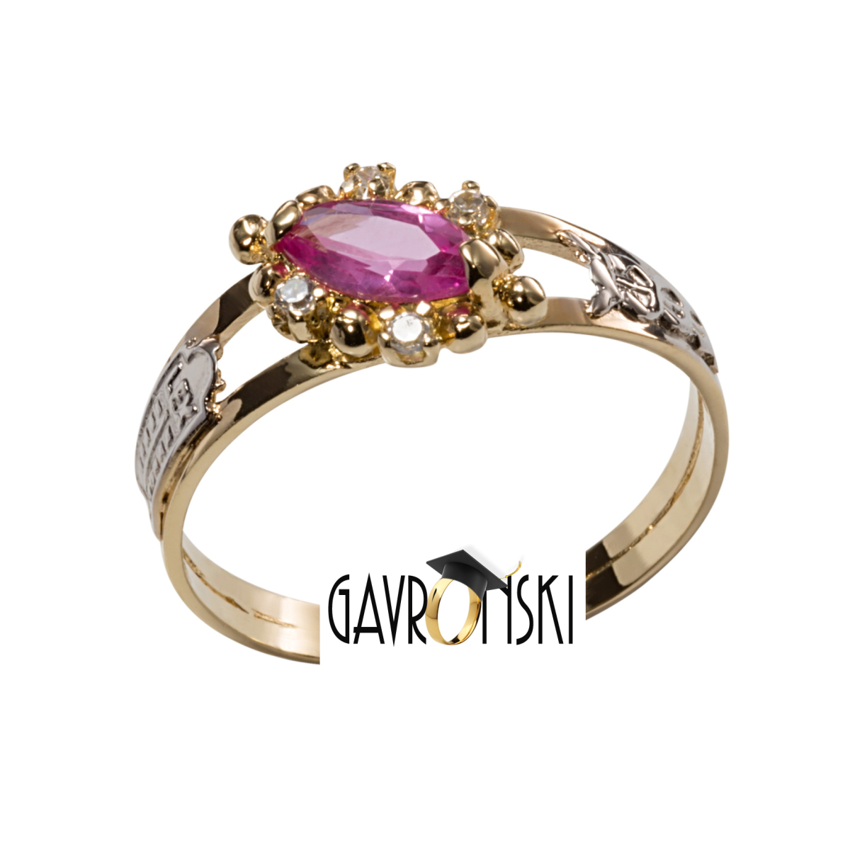 Anel de Formatura em Ouro 18k