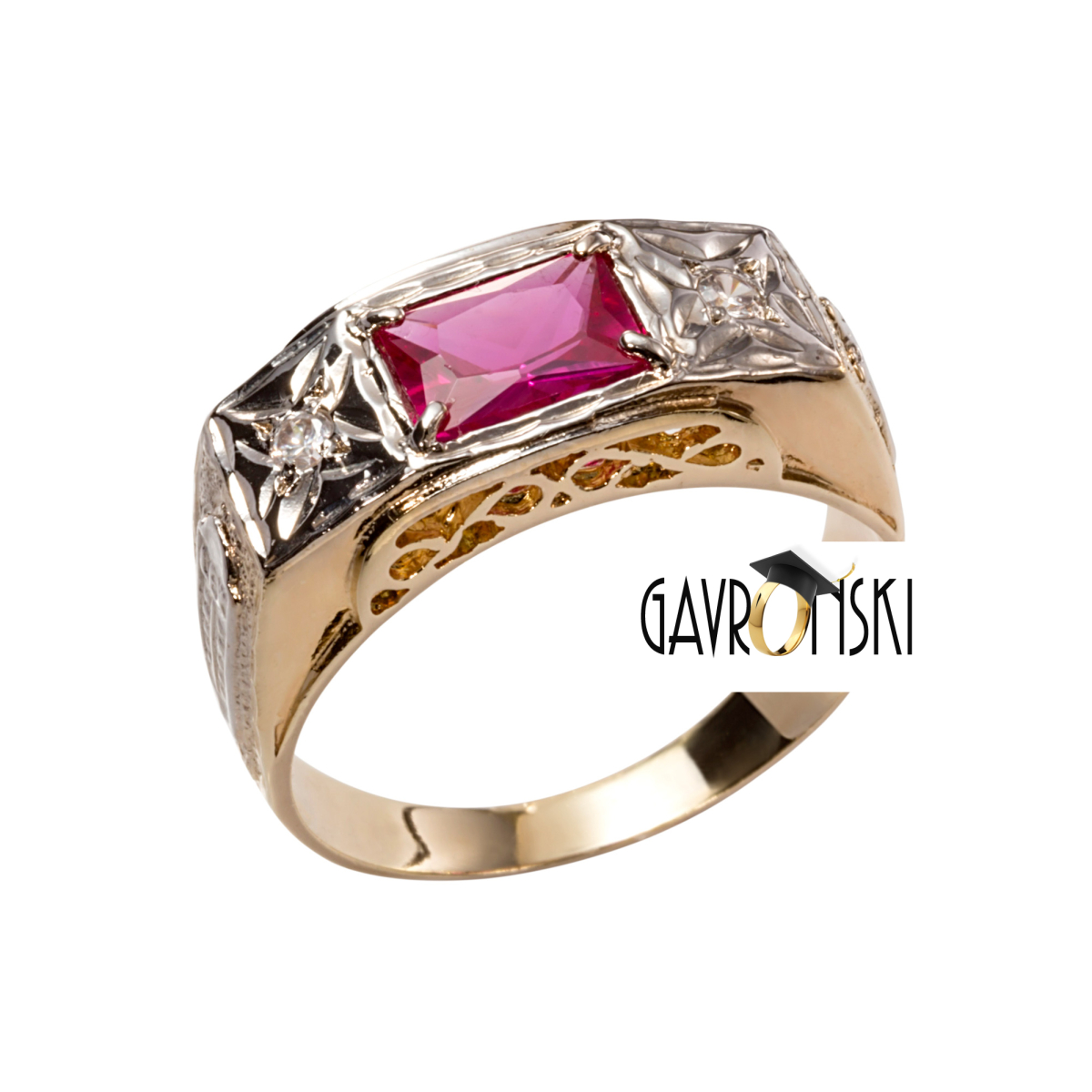 Anel de Formatura em Ouro 18k 