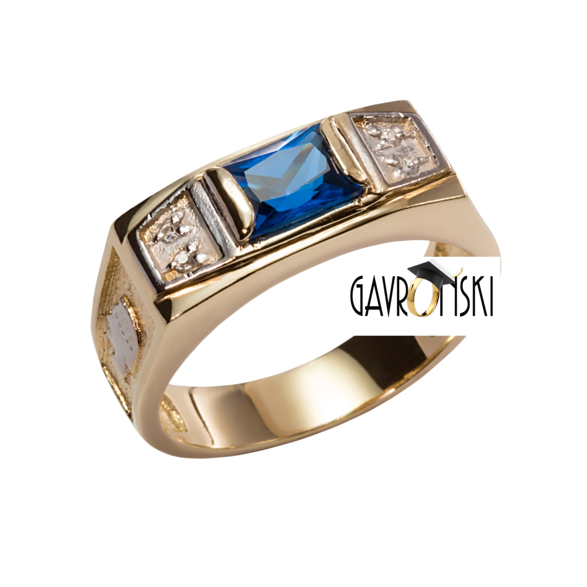 Anel de Formatura em Ouro 18k 