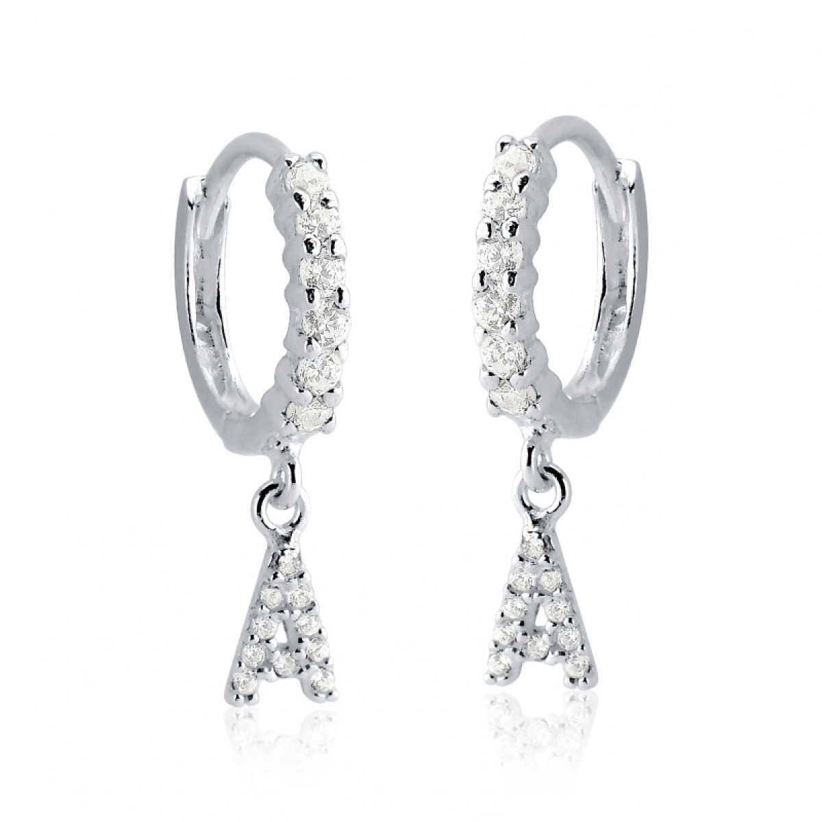 Brinco Argola (Abre e Fecha) com letras 