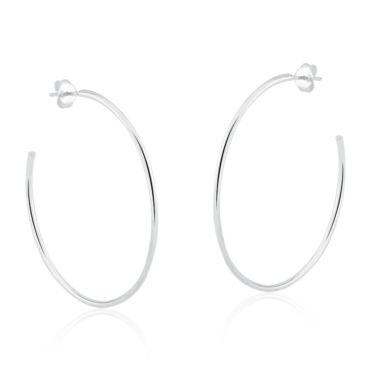 Brinco Argola Fio com Tarraxa