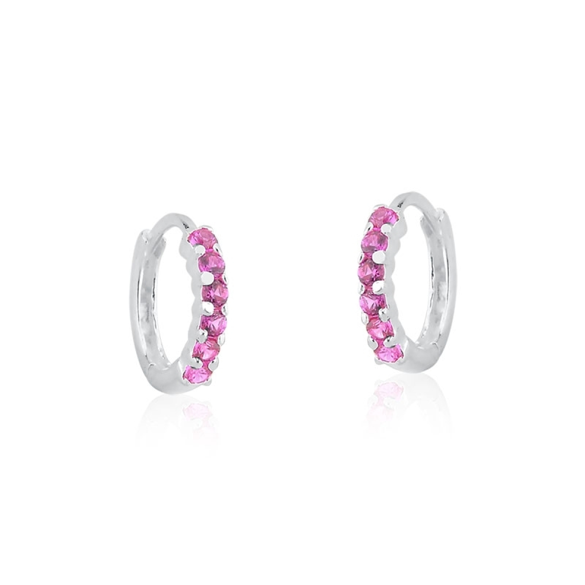 Brinco Argola (Abre e Fecha) Cravejado