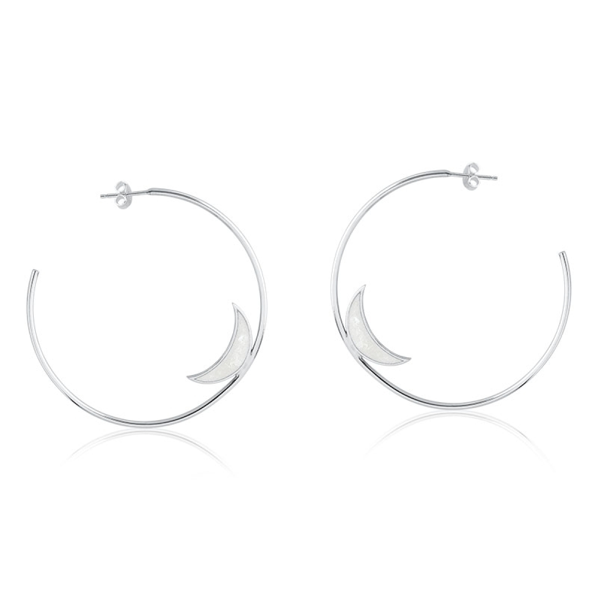 Brinco Círculo com Lua